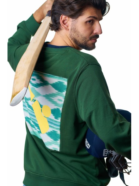 Sudadera Ikat - Green