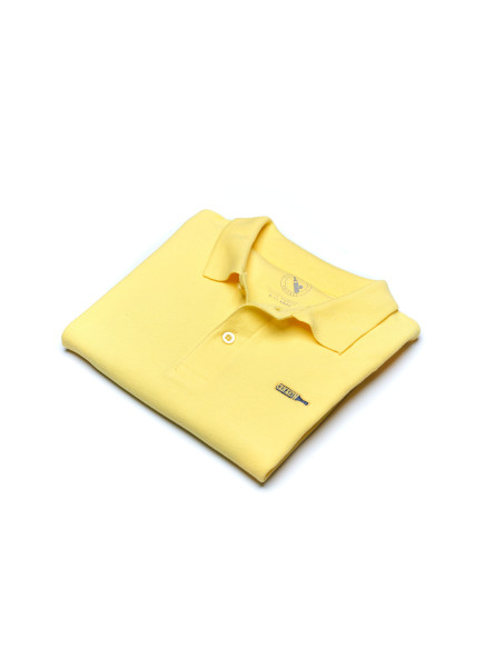 Polo Casual Infantil - Amarillo